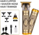 Professional 3-in-1 Men’s Grooming Kit - Gold Metal Body - Image 5