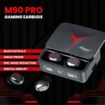 M90 Pro TWS Wireless Earbuds – Premium Bluetooth Earphones with LED Digital Display - Image 2