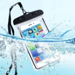 Universal Waterproof Mobile Phone Pouch Case Cover with Neck Strap | Random Color