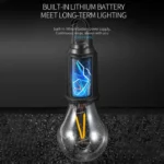 Portable USB Rechargeable LED Camping Bulb with Type-C Charging - Image 3