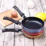 Frying Pan Mini Thick Non-stick Flat Pan Stainless Steel Pancake Fryer Kitchen Cookware - Image 5