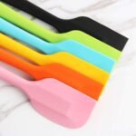 Silicone Spatula 8-Inch – Heat Resistant, Non-Stick Flexible Rubber Scraper Spoon for Kitchen Use - Image 3
